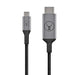 Bonelk USB - C to HDMI Long Life Cable (Black - Space Grey) - 2.5 m - Macfixit Australia
