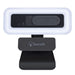 Bonelk USB Webcam Pro LED, Clip On, 1080p (Black) - Macfixit Australia