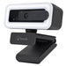 Bonelk USB Webcam Pro LED, Clip On, 1080p (Black) - Macfixit Australia