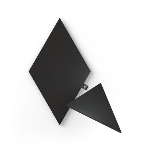 Nanoleaf Shapes - Ultra Black Triangles Expansion Pack 3 Panels