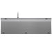 Macally Ultra Slim USB Wired keyboard for Mac and PC - Aluminium Space Gray