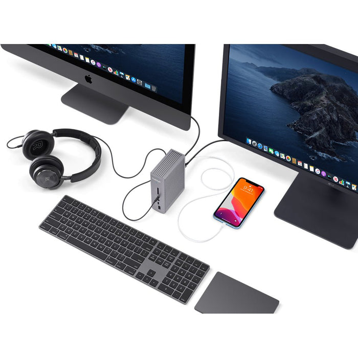 CalDigit - TS3 Plus Thunderbolt 3 Docking Station - Space Grey - Macfixit Australia