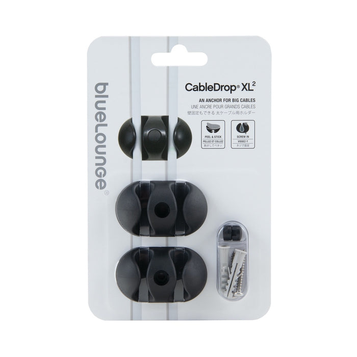 BlueLounge CableDrop XL2 - Black