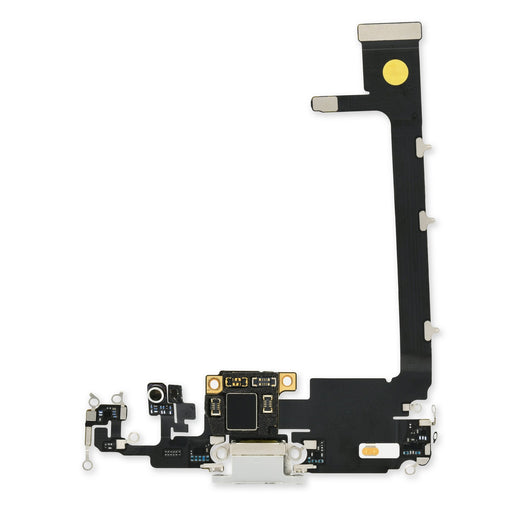 iPhone 11 Pro Max Lightning Connector Assembly With PCB, New - White