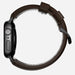 Nomad Traditional Strap for Apple Watch 42-44mm Rustic Brown - Black Hardware