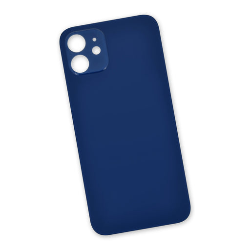 iPhone 12 Aftermarket Blank Rear Glass Panel, New - Blue