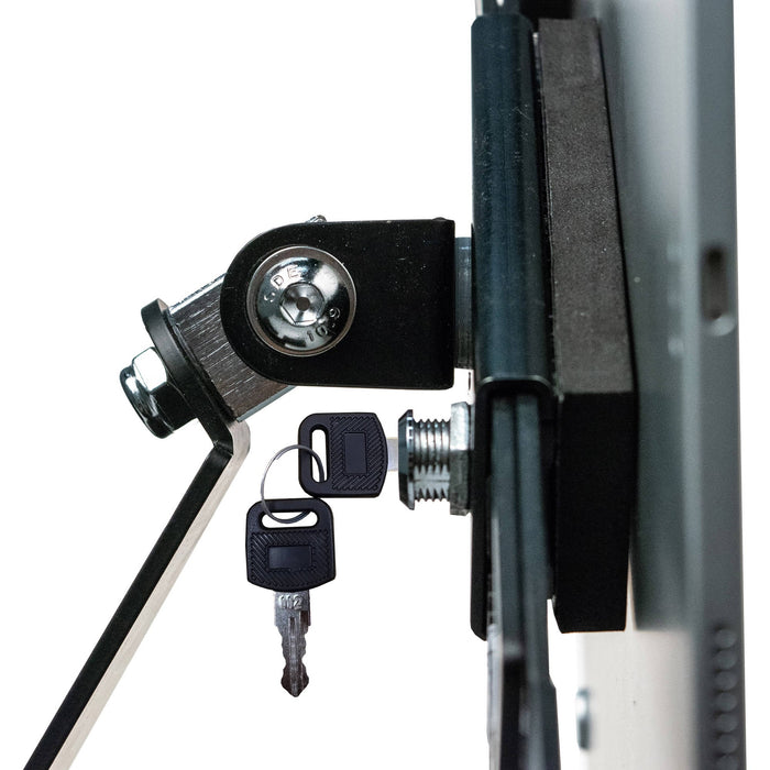 CTA Digital Angle - Adjustable Locking Desktop Tablet Stand - Black - Macfixit Australia