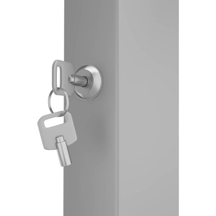 CTA Digital Locking Tablet Wall Mount for Select iPads, Galaxy Tablets, and More - Silver - Macfixit Australia