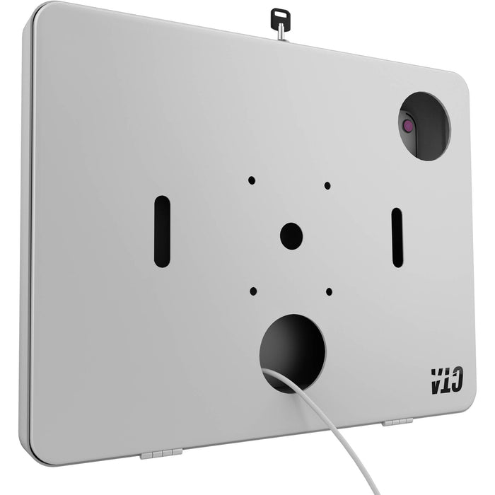 CTA Digital Locking Tablet Wall Mount for Select iPads, Galaxy Tablets, and More - White - Macfixit Australia