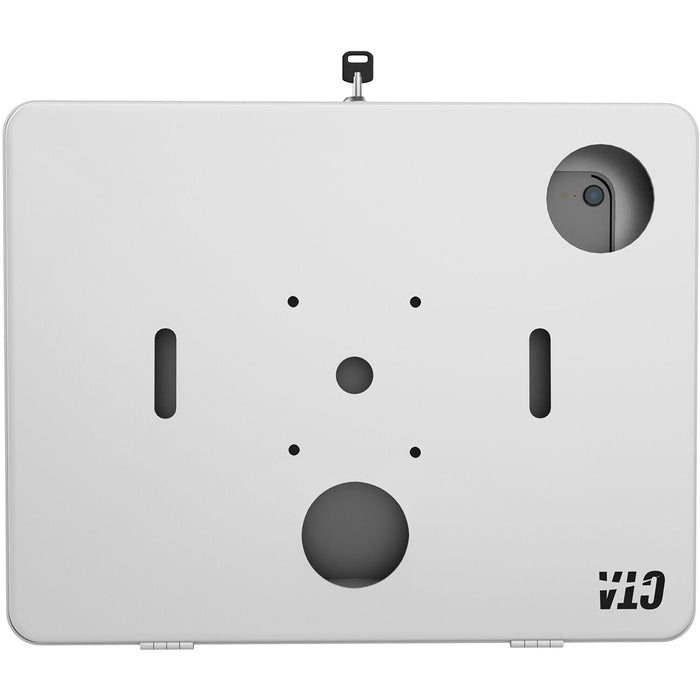 CTA Digital Locking Tablet Wall Mount for Select iPads, Galaxy Tablets, and More - White - Macfixit Australia