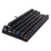 Bonelk Gaming Mechanical Compact Wired RGB LED Keyboard - Black