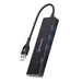 Bonelk Long-Life USB-A 5-in-1 Multiport Hub - Black