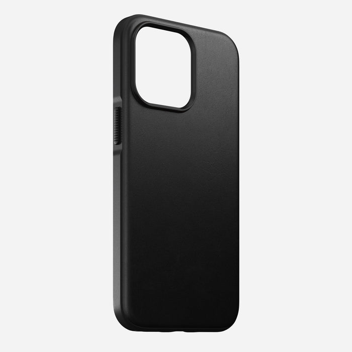 Nomad Modern Leather Case for iPhone 13 Pro - Black