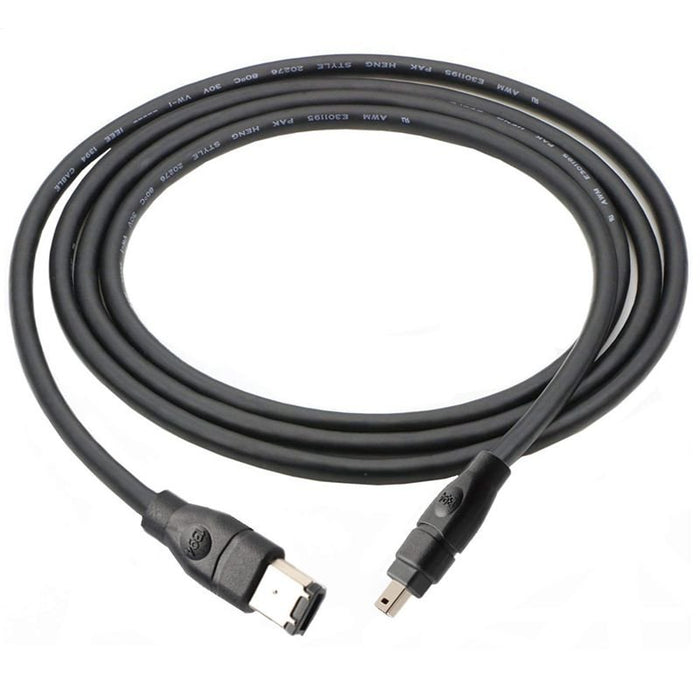 FireWire iLink DV Cable 6P - 4P M/M - 1.8m (BLACK) IEEE - 1394 - Macfixit Australia