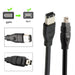 FireWire iLink DV Cable 6P - 4P M/M - 1.8m (BLACK) IEEE - 1394 - Macfixit Australia