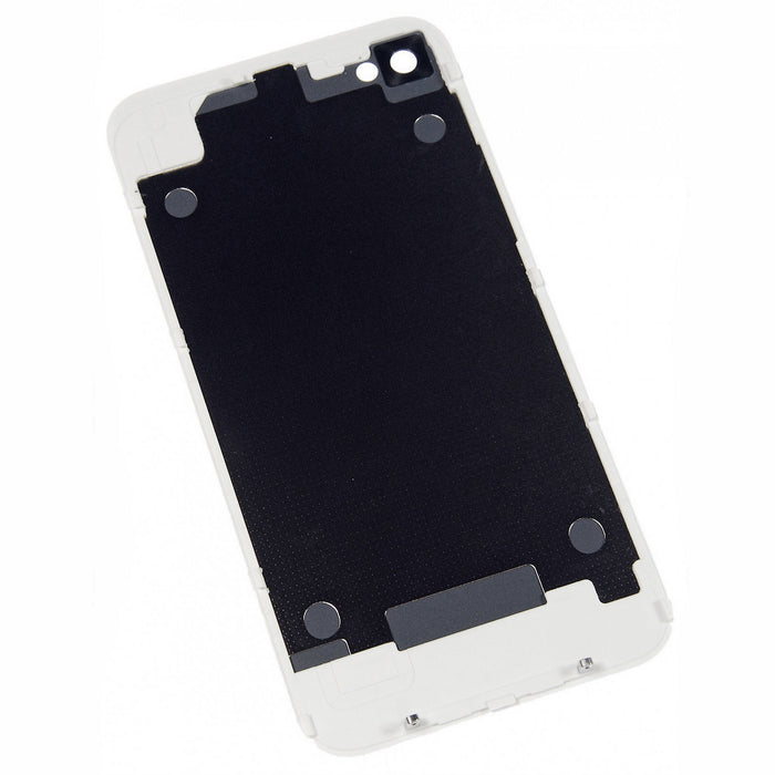 iPhone 4S Blank Rear Glass Panel, Fix Kit - White