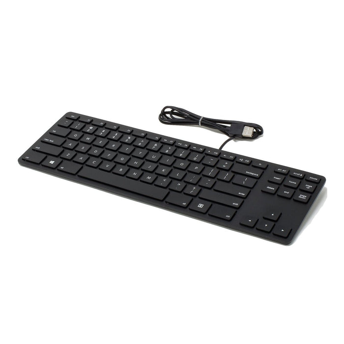 Matias Wired Aluminum Tenkeyless Keyboard - Black