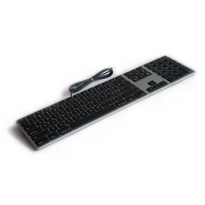 Matias Wired Aluminum Keyboard for Mac - Space Grey