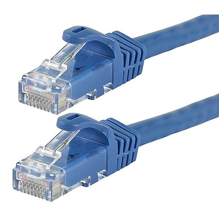 FLEXboot Series Cat6 24AWG UTP Ethernet Network Patch Cable 75ft Blue