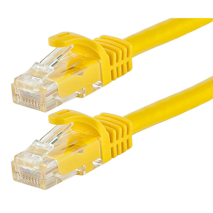 FLEXboot Series Cat6 24AWG UTP Ethernet Network Patch Cable 3ft Yellow