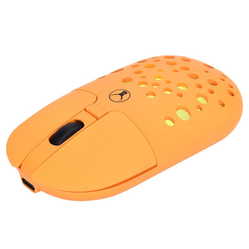 Bonelk Bluetooth/Wireless RGB 4D Mouse, 1200DPI, USB-C, M-270 Orange