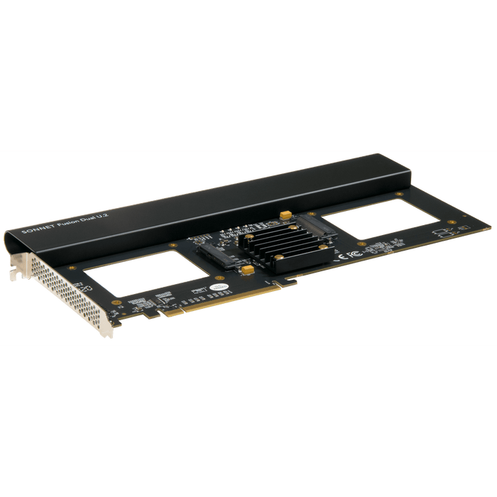 Sonnet Fusion Dual U.2 SSD PCIE Card