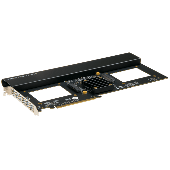 Sonnet Fusion Dual U.2 SSD PCIE Card