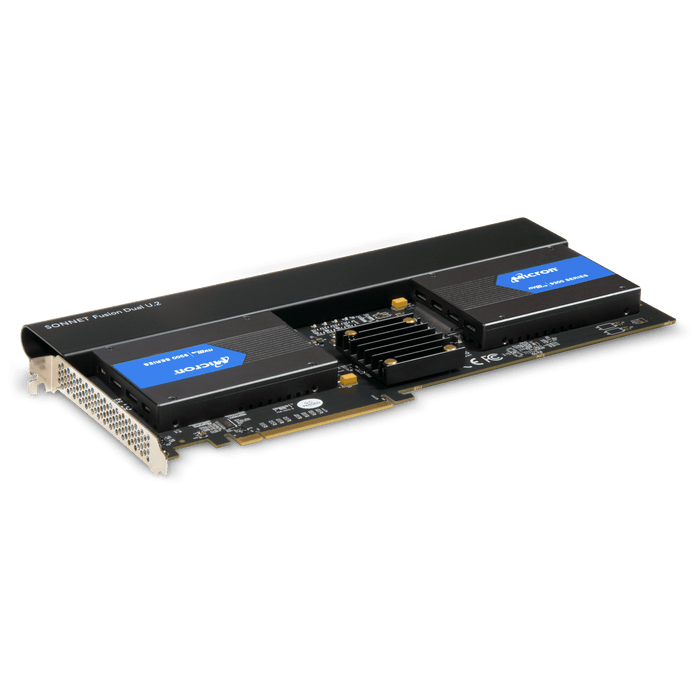 Sonnet Fusion Dual U.2 SSD PCIE Card