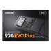 Samsung 2TB 970 Evo Plus 64L 3-bit MLC V-NAND, M.2 2280 , NVMe