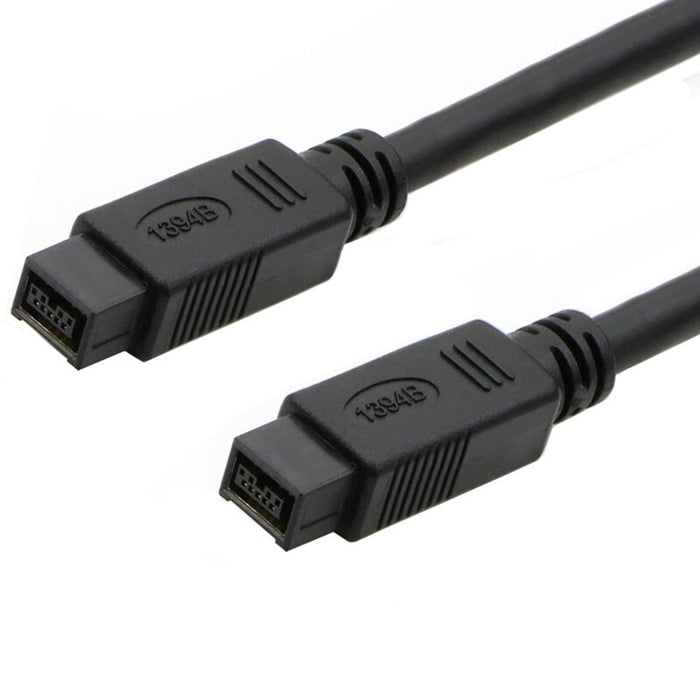 9 PIN/ 9PIN FireWire 800 - FireWire 800 Cable, 3m 10ft , Black