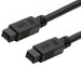 9 PIN/ 9PIN FireWire 800 - FireWire 800 Cable, 3m 10ft , Black