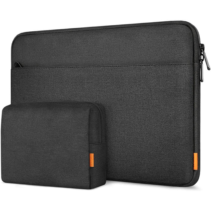 Inateck 13 - 13.5” Laptop Sleeve Carrying Case Compatible with MacBook Air 2012 - 2017, MacBook Pro 14 M1 2021,MacBook Pro 2012 - 2015, 13.5 Surface Laptop4 - 3 with Accessory Pouch - Black - Macfixit Australia