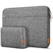 Inateck 13 - 13.5” Laptop Sleeve Carrying Case Compatible with MacBook Air 2012 - 2017, MacBook Pro 14 M1 2021,MacBook Pro 2012 - 2015, 13.5 Surface Laptop4 - 3 with Accessory Pouch - Grey - Macfixit Australia