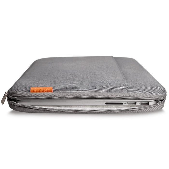 Inateck EdgeKeeper 360° Protective Laptop Carrying Case B1 - 13 - 13.3 Inch Macbook Air - Macbook Pro - Pro Retina Sleeve Case - Dark Gray - Macfixit Australia