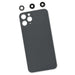 iPhone 11 Pro Aftermarket Blank Rear Glass Panel with Lens Covers, New - Black