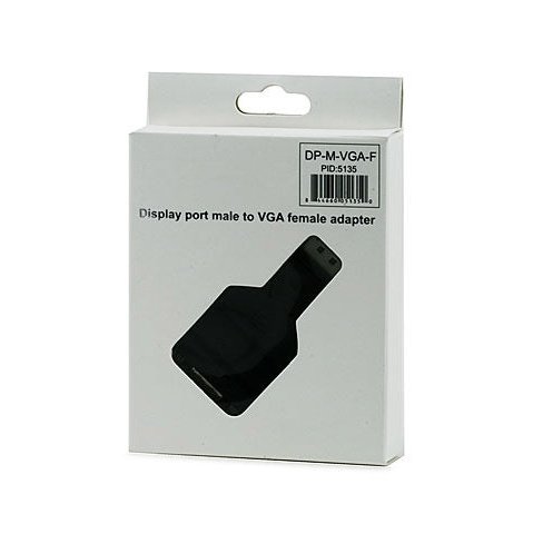 DisplayPort Male to VGA Female Converting Adapter - Active with built-in chip