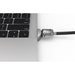 Maclocks Security Laptop Ledge Adapter Combination Cable Lock for MacBook Pro with Touch Bar
