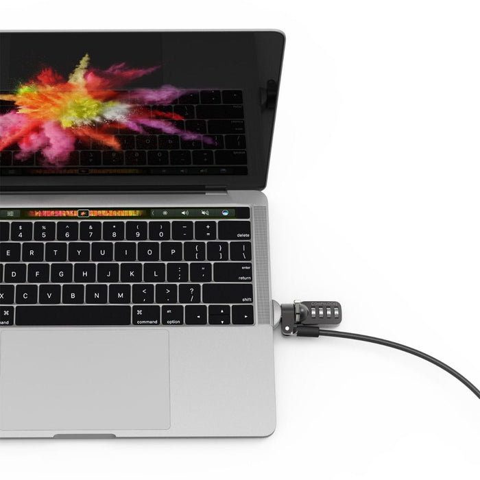 Maclocks Security Laptop Ledge Lock Adapter with Combination Cable Lock