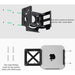 Mac Studio Mount, Aluminium Desktop, Under Desk, Wall Mount Stand for Mac Studio, Compatible VESA Holder with Anti - Scratch Pad - Black - Macfixit Australia