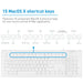 Macally 104 key full - size USB Wired Keyboard and Mouse Combo - Macfixit Australia