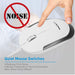 Macally USB Optical Silent Click Mouse - Wired Mouse for Mac White (White/Gray) - Macfixit Australia
