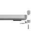 Compulocks Maclocks Ledge Lock Adapter and keyed Cable Lock for 2021 M1 MacBook Pro 16"
