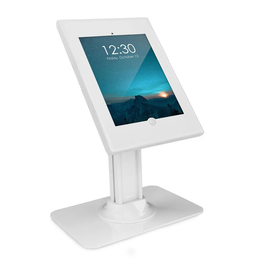 Secure Countertop Stand for 8th Generation iPad - White