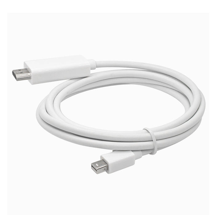 Mini DisplayPort / Thunderbolt to DisplayPort Cable With Audio Support - 1.8 metres - Macfixit Australia