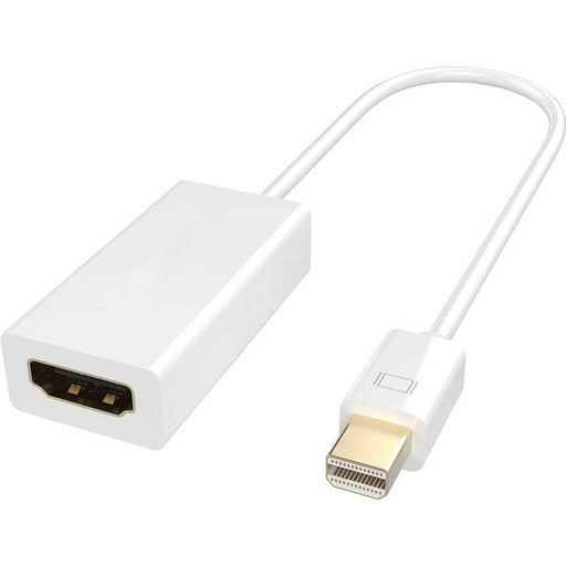 Mini DisplayPort to HDMI Adapter with 4K Support - with Audio Support - White - Macfixit Australia