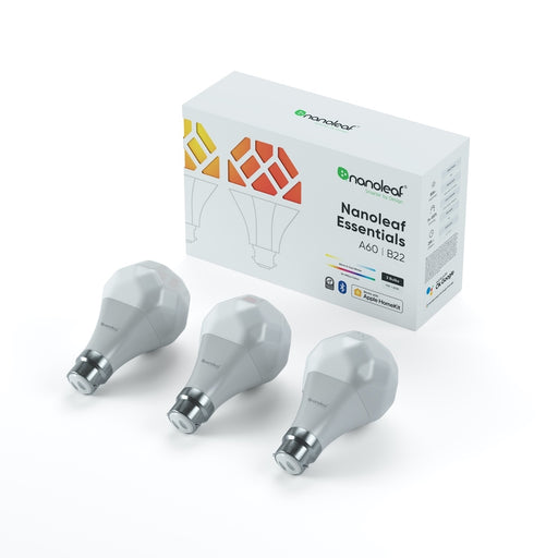 Nanoleaf Essentials Smart Bulb B22 3 Pack