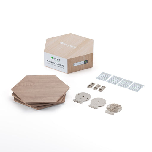 Nanoleaf Elements Wood Look Expansion - 3 Pack
