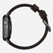 Nomad - Active Strap Pro - Apple Watch Ultra/44/42/45mm/Ultra - Brown - Black Hardware - Macfixit Australia