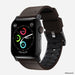 Nomad - Active Strap Pro - Apple Watch Ultra/44/42/45mm/Ultra - Brown - Black Hardware - Macfixit Australia