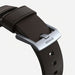 Nomad - Active Strap Pro - Apple Watch Ultra/44/42/45mm/Ultra - Brown - Silver Hardware - Macfixit Australia